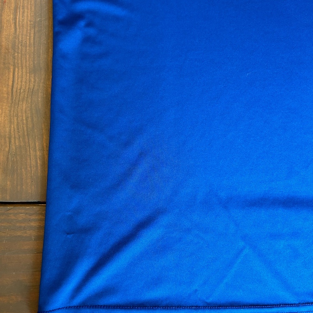 adidas Climalite Boy T-Shirt XL 18 Blue Graphic Print Logo Sports Outdoor School - Picture 5 of 15